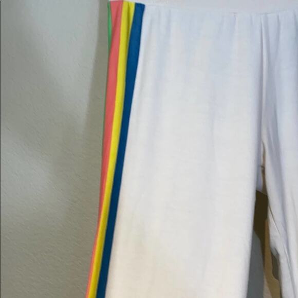 Chaser Vintage Stripe Cozy Knit Lounger Pants - Picture 7 of 13